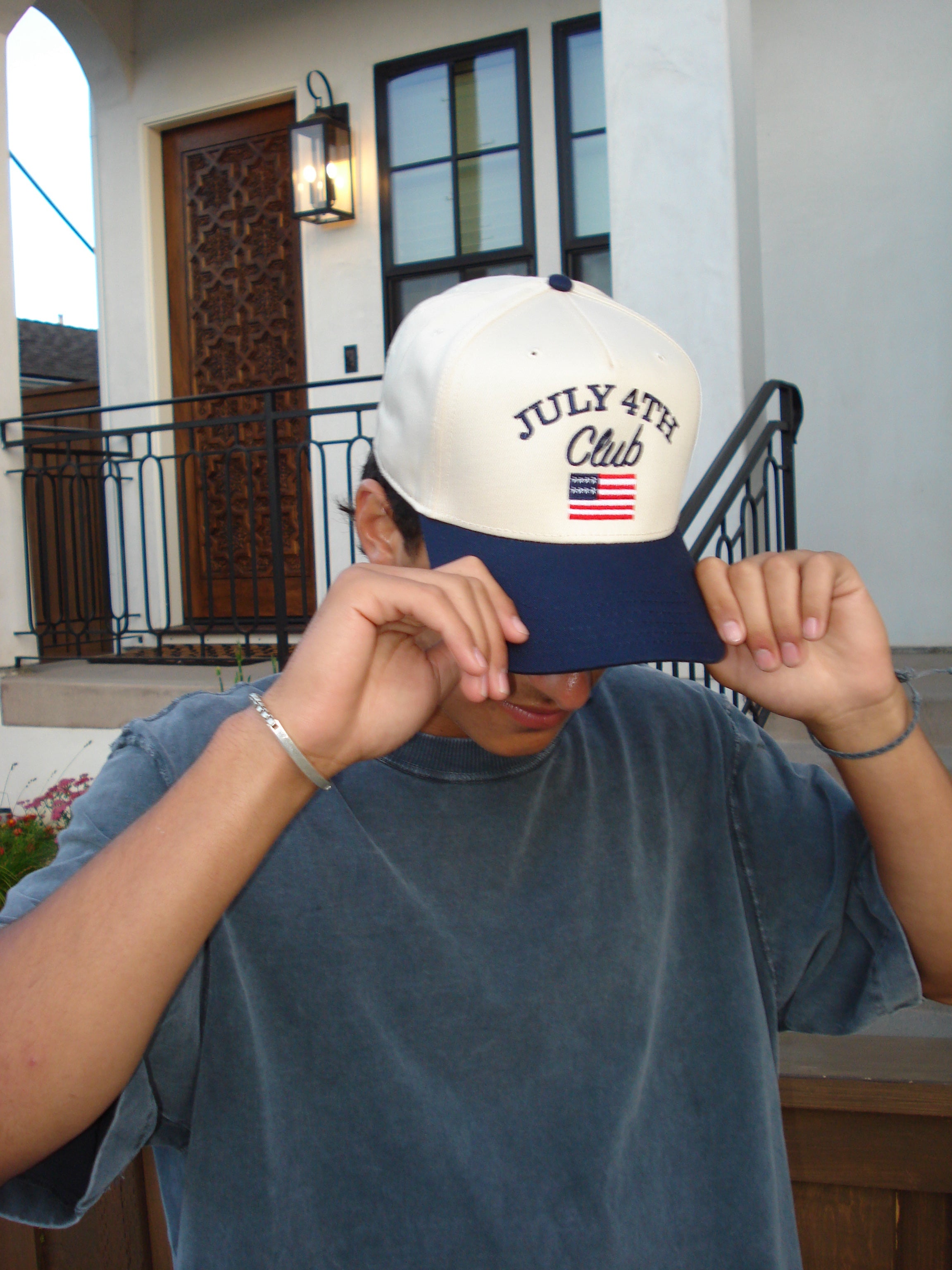 JULY 4TH CLUB HAT - NAVY