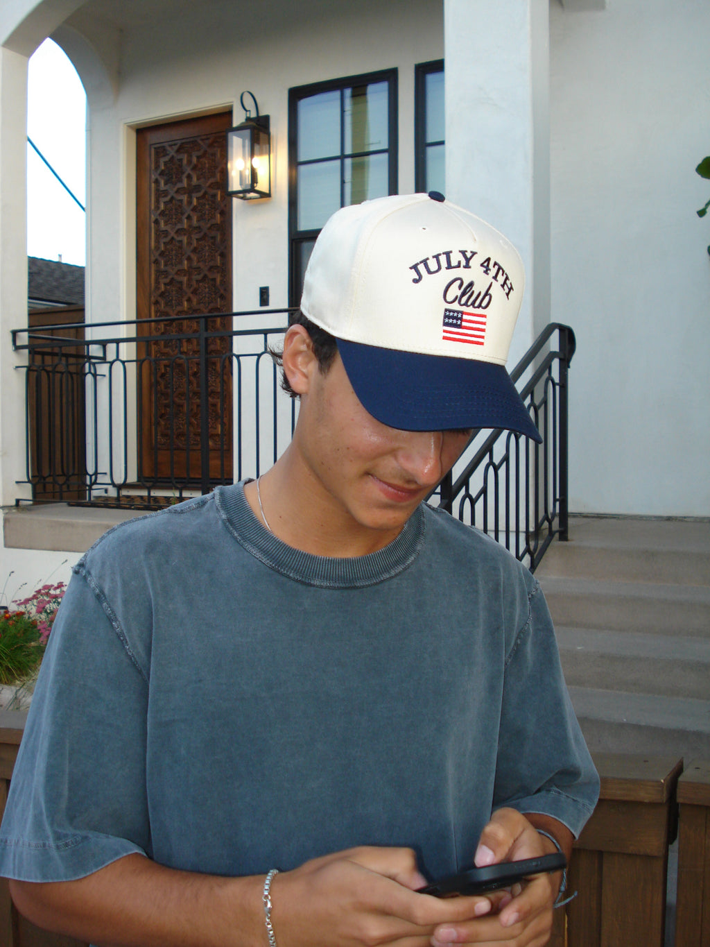 JULY 4TH CLUB HAT - NAVY
